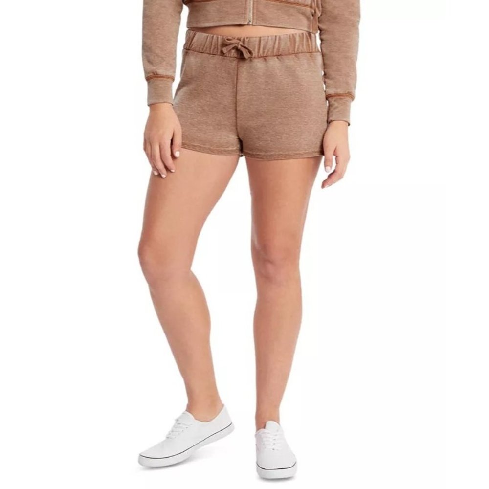 SUNDOWN BY SPLENDID Splendid Playa Shorts in Mocha - Medium NWT - Picture 1 of 3